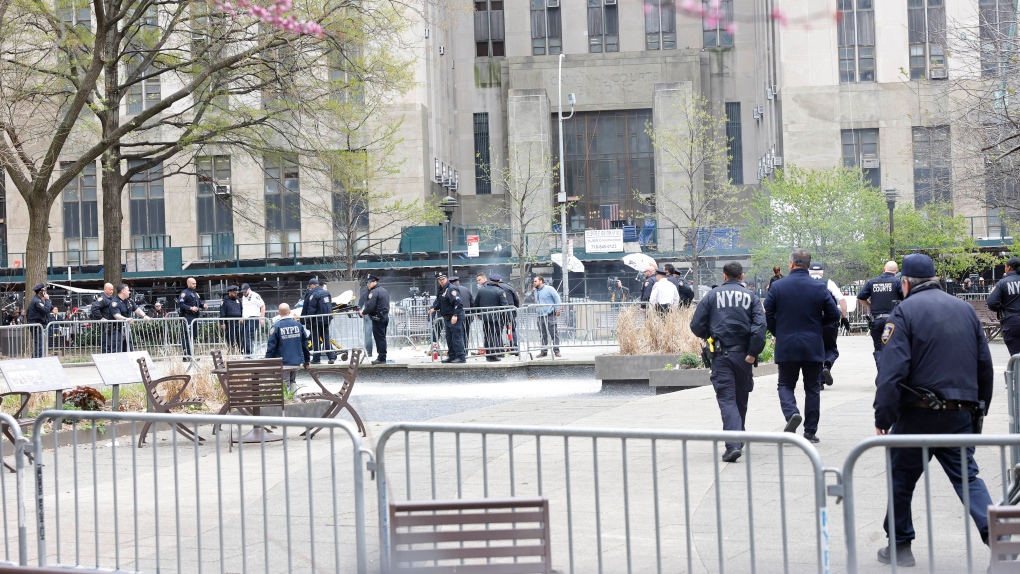 A Man Sets Himself On Fire Outside A New York Court Where The Trump Trial Is Underway