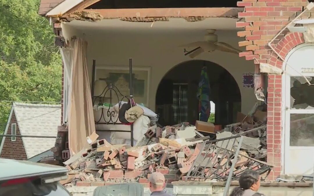 Absolutely Wild Video Shows A Car Going Airborne And Crashing Into A House At High Speed