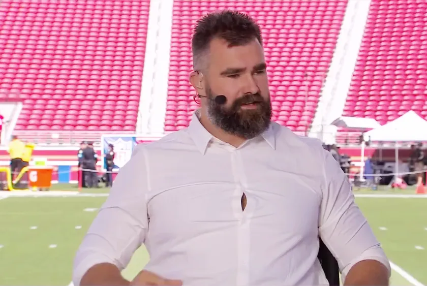 Travis Kelce And Taylor Swift “Jason’s ‘MNF’ Shirt Had Us ‘Absolutely Dying Laughing'”