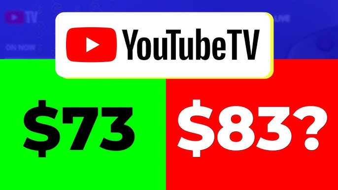 YouTube Raises Price Of TV Streaming Service To $82.99