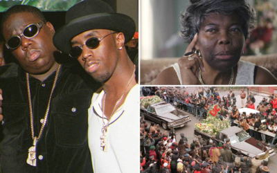 Attendance At Voletta Wallace B.I.G.’s Funeral: Faith, Mase, Kim, Biggie, And Diddy Children