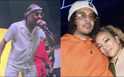 T.I. Leaves The Stage To Protect Tiny While Issues Emerge During The Performance